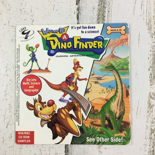 How to Draw the Marvel Way SAMPLER 1996 CD-ROM PC Cloud 9 Dino Finder Comics - Afbeelding 3 van 4