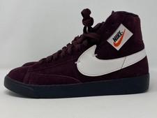 nike blazer mid rebel burgundy