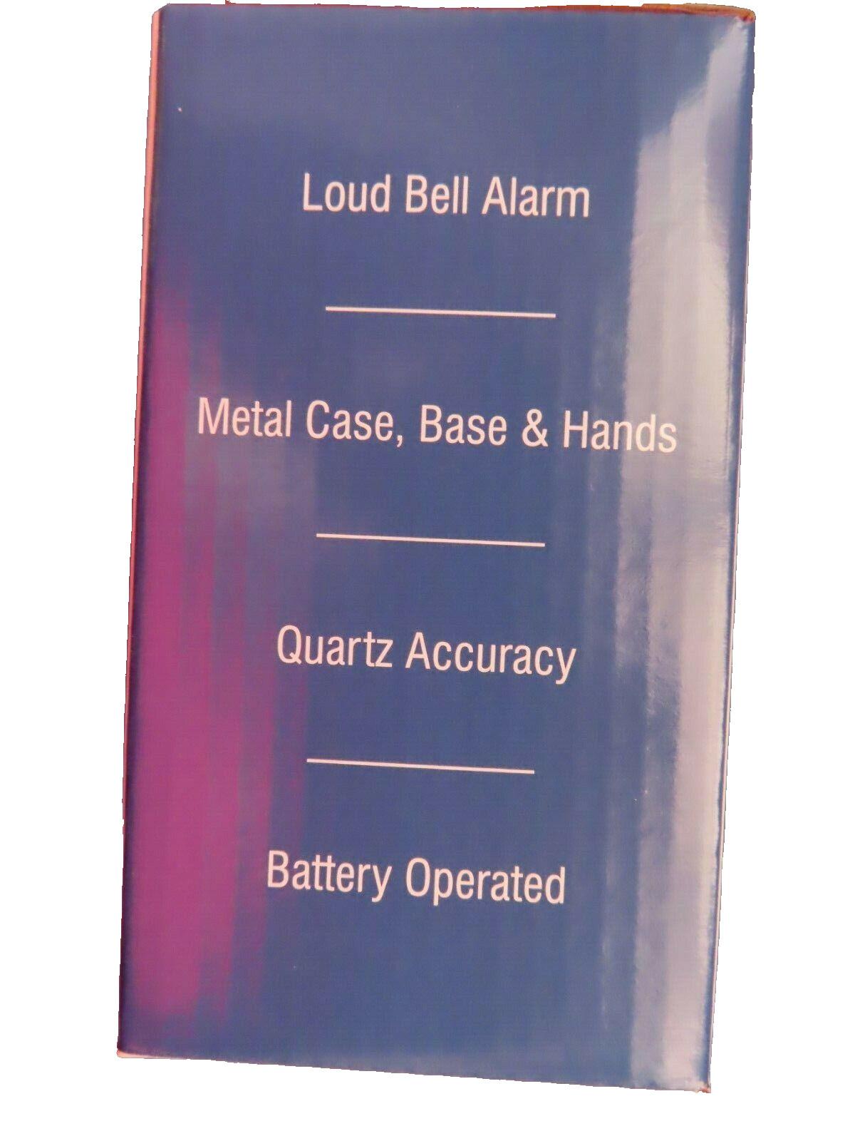 Westclox Baby Ben Alarm Clock #11611QA  Chrome case   NEW