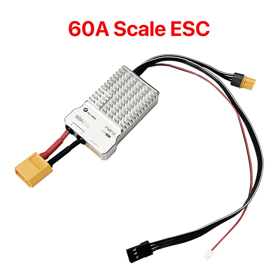 Original Fly Wing Bell-206 RC Hubschrauber Teile Blade Motor Servo ESC Gehäuse - Bild 3 von 4