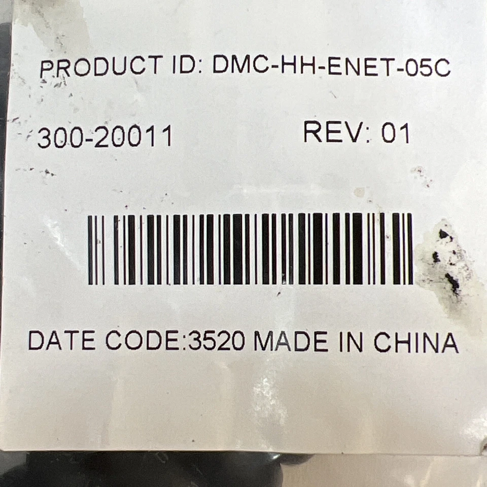 DMC-HH-ENET-05C 5m Cognex Spiral Cable DataMan87xx Ethernet RJ45 Connector- - Image 3 of 4