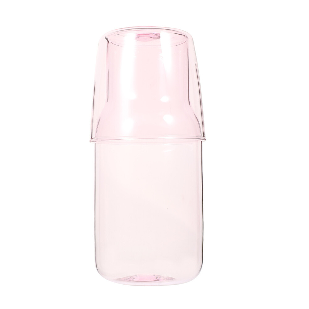 bedside night carafes Bedside Cold Kitchen Glass Carafe With Cup Carafe