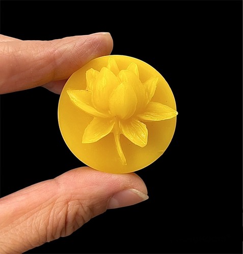 Silicone Lotus Flower Tealight candle Mold Water lily wax melt chocolate soap - Picture 7 of 8