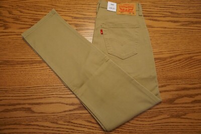 NWT MEN'S LEVI JEANS 511 Multiple Sizes Slim Stretch All Seasons Tech Khaki $69