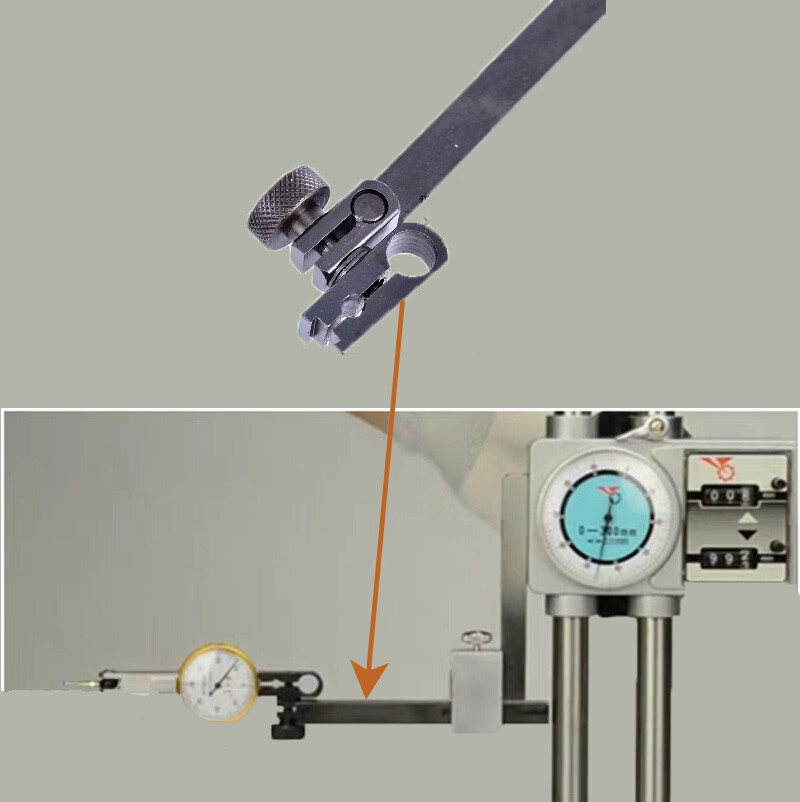 確認用(*‘ω‘ *) Dial Test Indicator, 0.01mm Graduation, 0.8mm Range, 0-40-0