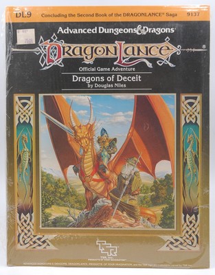 AD&D DL9 Dragonlance Dragons of Deceit SW New Torn Douglas Niles ORIGINAL