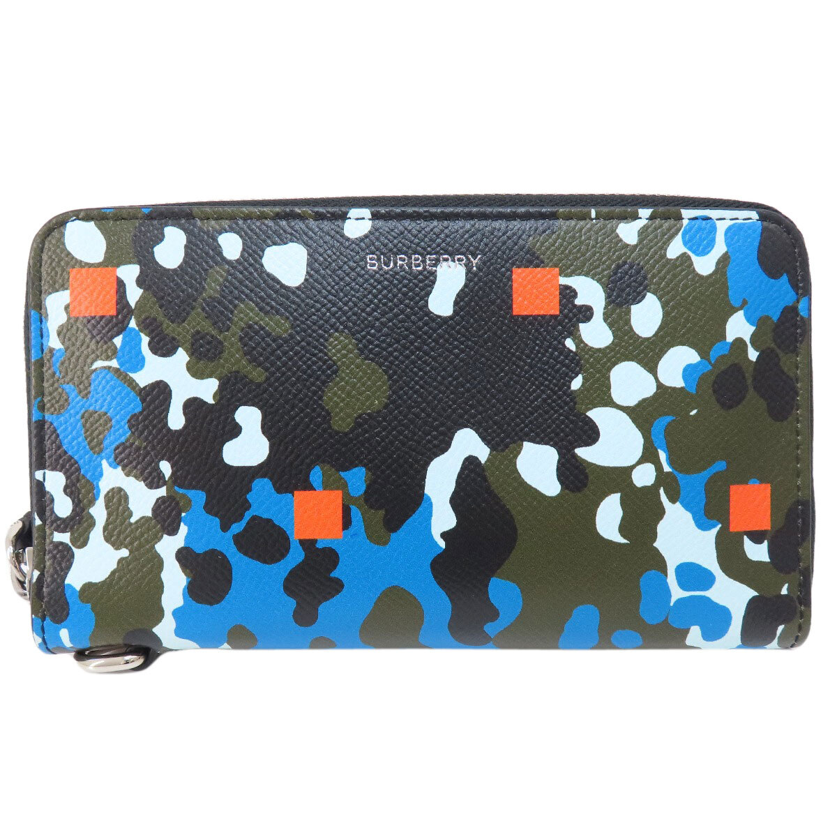 BURBERRY Long wallet (with coin pocket) Camouflage pattern
