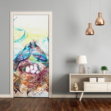 3D Wall Sticker Decoration Self Adhesive Door Wall Mural Modern Family