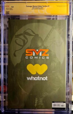 TMNT 1 NYCC Aaron Bartling Donatello Kanji Trade Variant LTD 500