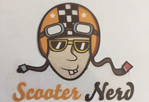 Vespa Lambretta Honda Roller Scooter Sticker Aufkleber Scooter Nerd - Bild 2 von 2
