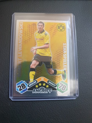 Topps Match Attax Bundesliga 2010 2011 Robert Lewandowski Rookie Card #33