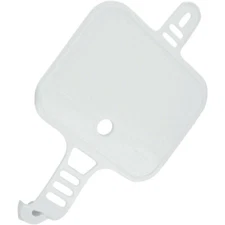 FRONT NUMBER PLATE FOR DIRT BIKE XR50 CRF50 WHITE NP01