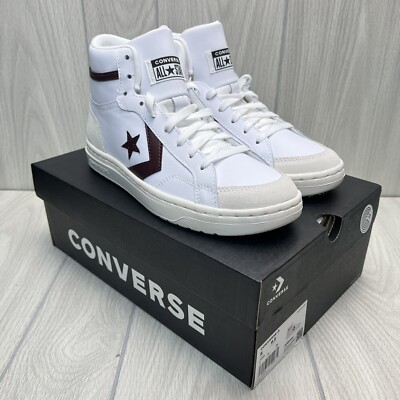 NEW Converse Pro Blaze Classic White Bloodstone Egret Mens 8 Womens 9.5