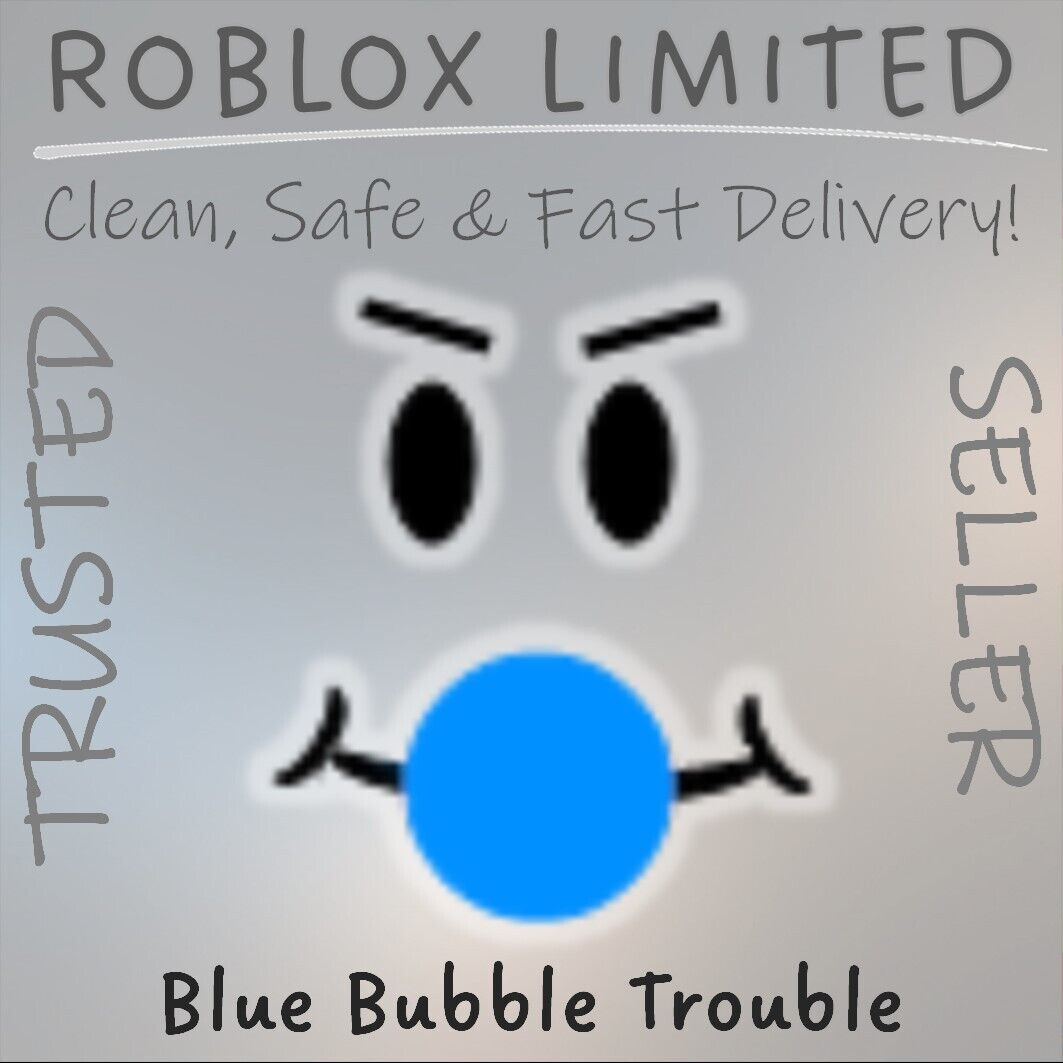 ROBLOX - LIMITED FACE BUBBLE TROUBLE