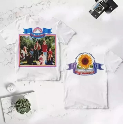 The Beach Boys Sunflower Album Cover AOP 3D T-shirt white men MR1052