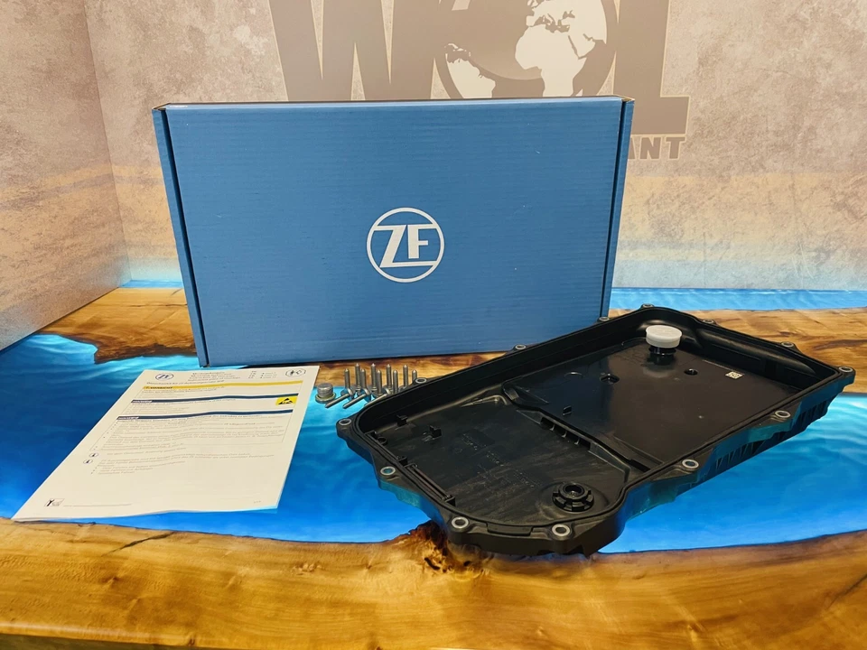 BMW 8HP 8 SPEED ZF TRANSMISSION GEARBOX SUMP FILTER OE  7L OIL SERVICE KIT - Image 2 of 4