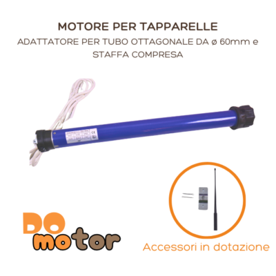 Motore Per Tapparella Elettrica 100kg - 50Nm Silenzioso, Con Accessori E Garanzia 5 Anni - Foto 4