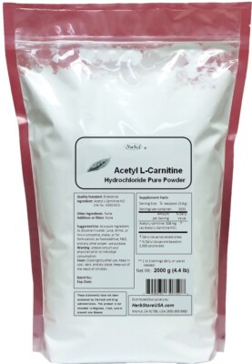 bulk acetyl l-carnitine hcl BulkSupplements.com, Acetyl L-Carnitine Powder, 100g, 1.5g per Serving
