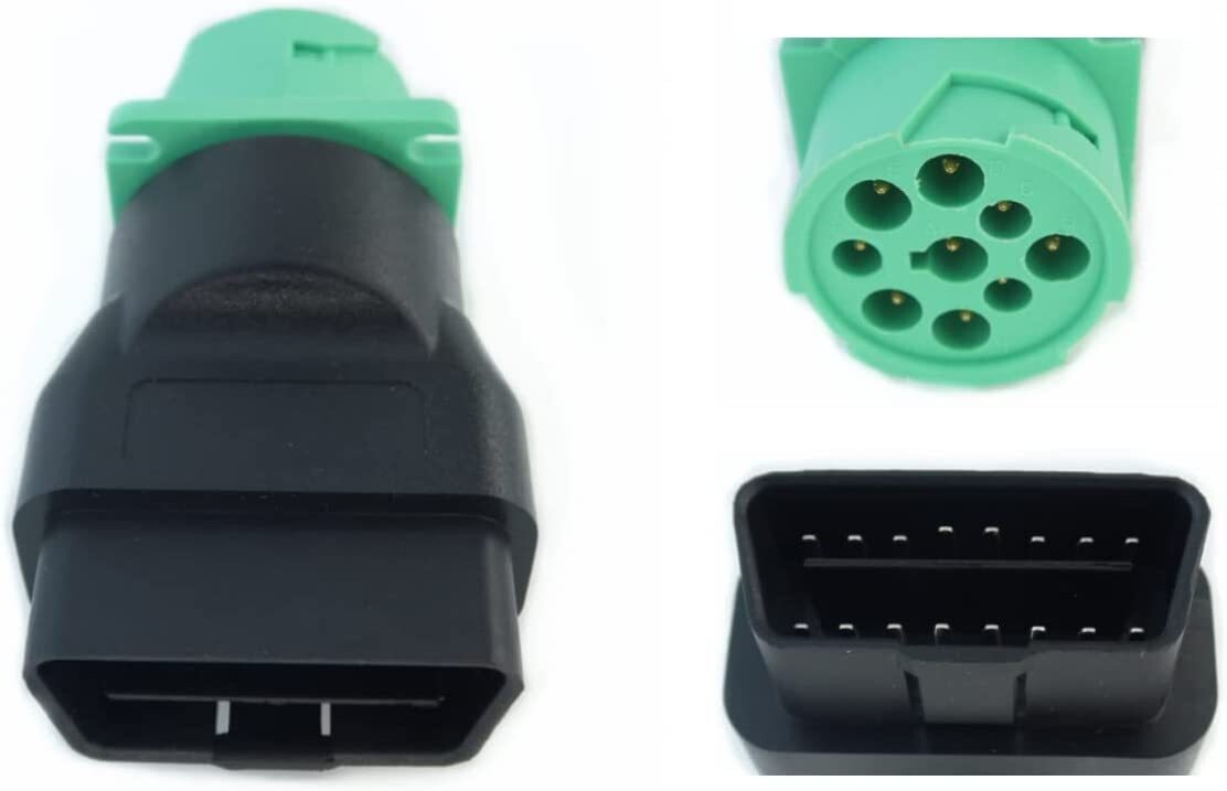 Car Connector 12V OBD Male To J1939 Female Terminal connect