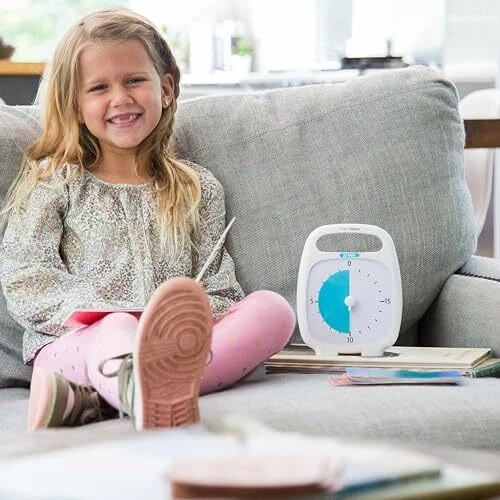 PLUS 20 Minute Desk Visual Timer — Countdown Timer with Portable Handle for C... - Image 2 of 4