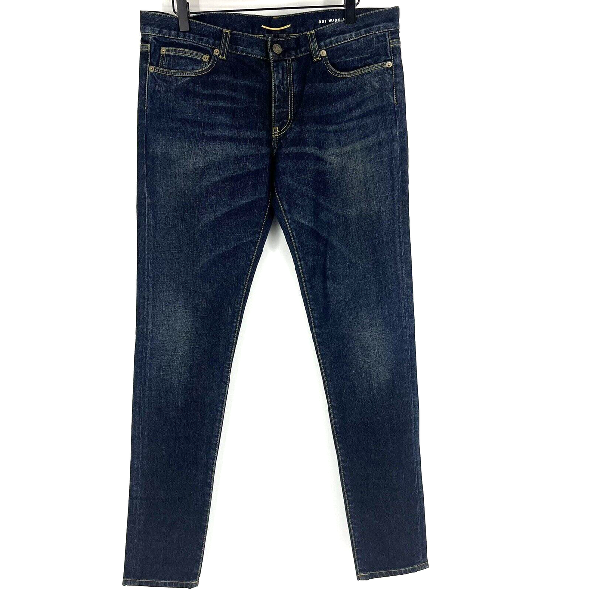 Saint Laurent Jeans Size 33 Womens D01 W/SK-LW Skinny Saint Laurent Jeans Size 33 Womens D01 W/SK-LW Skinny