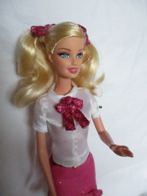 school girl barbie