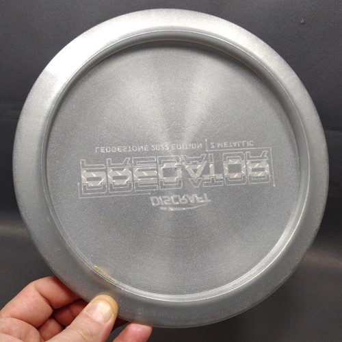 💥Discraft Z Metallic Predator LE Ledgestone 2022 Silver & Stamped Steel Foil - Picture 5 of 8