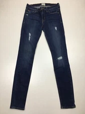 HUDSON Wapa Distressed NICO Mid-Rise Super Skinny Slim Fit Jeans Womens sz 26