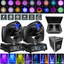 2x 7R 230W LED Moving Head Light Beam Sharpy Stage Lighting 16 8 Prism DJ Disco