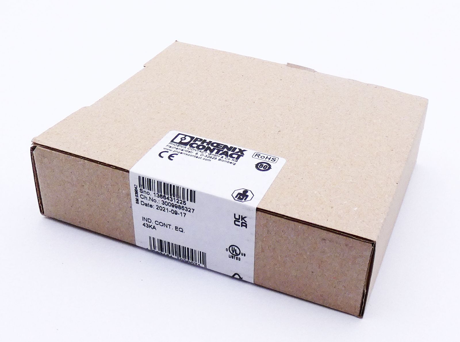 Phoenix Contact CAPAROC PM PN 1110986 V/C:04 Feed Module -sealed-