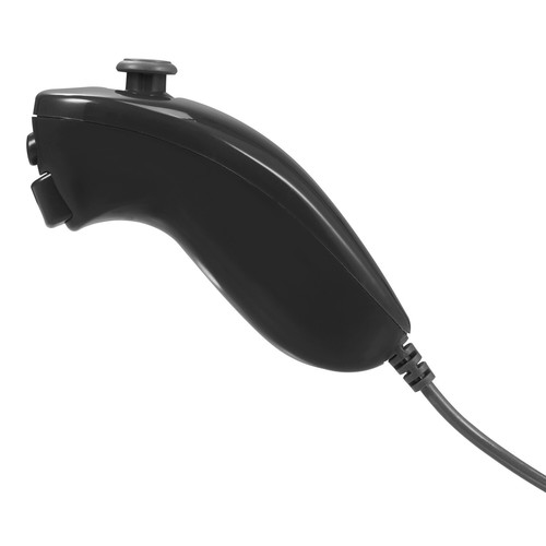 1/ 2 Pack For Wii Nunchuck Controller Gamepad for Nintendo Wii U Black / White - Picture 16 of 35
