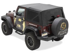 Jeep Wrangler JK 11-17 Ersatz Softtop Bestop Verdeck schwarz