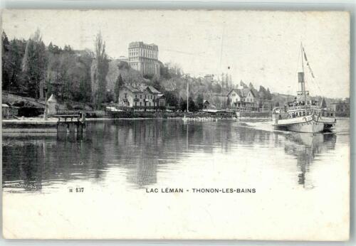 39473316 - Thonon-les-Bains Lac Leman Schiff - Bild 1 von 2