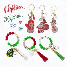 Christmas Keychain Bundle   Perfect Gift for Holiday Season