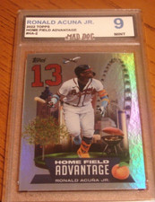 RONALD ACUNA JR****2022 TOPPS--Home FIELD ADVANTAGE----MINT 9***BRAVES--Mad Dog