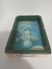 Vintage 1992 Camel Lights Ashtray Cigarette Joe Cool Billiard Pool Table Shape!