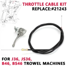For Multiquip-Whiteman Throttle Cable Kit fits J36 JS36 B46 BS46 trowel 21243
