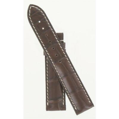 Longines Man's 19/18mm Brown Genuine Leather Watch band