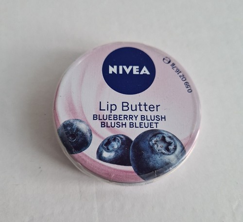 Nivea Lip Butter BLUEBERRY BLUSH Lip Balm 16.7g SEALED Discontinued FREE P&P x1