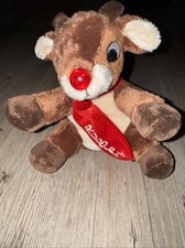 Rudolph The Red Nose Reindeer Light Up Singing Dancing Plush Animated Toy 7  