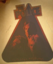 THE POLICE GROUP SHOT 1970's VINTAGE ROCK & ROLL IRON ON TRANSFER -NICE, B-11