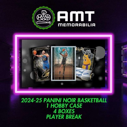 Karl Malone Utah Jazz 2024-25 Panini Noir 1X Case 4X Box Break #2