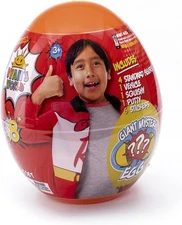 RYAN'S WORLD GIANT Mystery EGG - ORANGE Series 8 (NEW)
