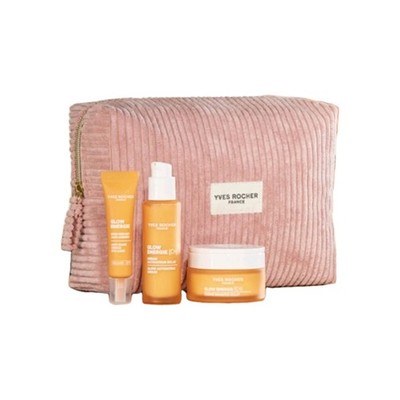 Yves Rocher Glow Energie Set mit Vitamin C + Gesichtscreme Augen Serum Neu