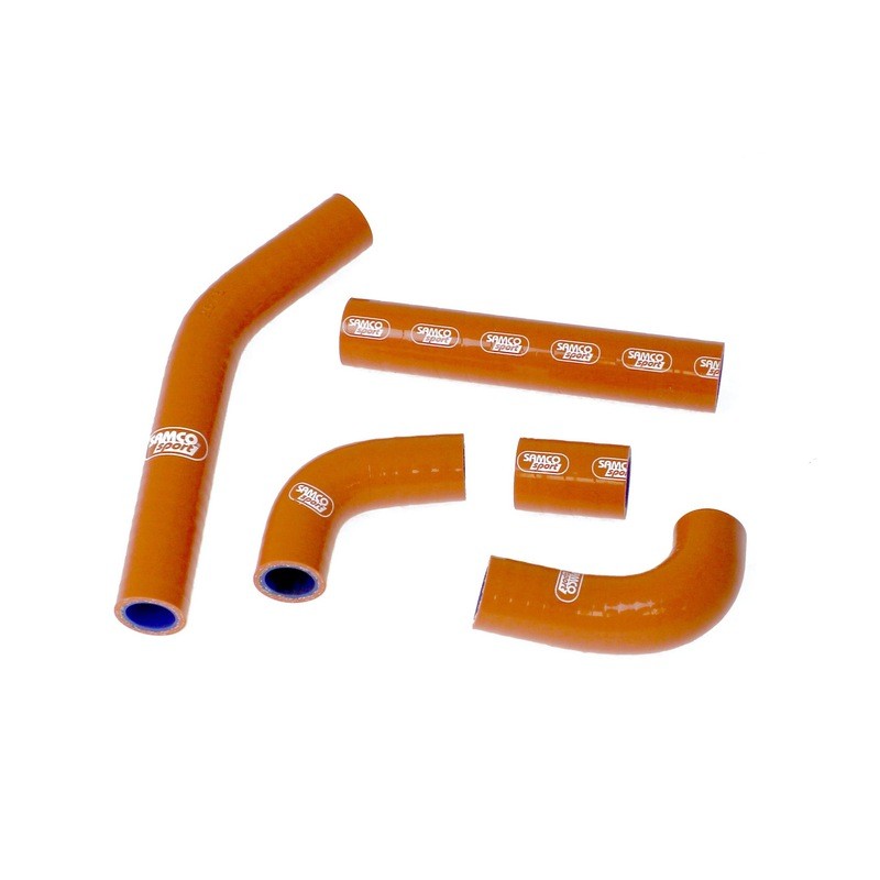 Durite de radiateur SAMCO en silicone renforcé bleu pour KTM EXC 125