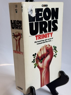 Vintage paperback edition of the novel Trinity by Leon Uris, Corgi Books 1977