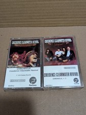 Vol. 1 2 Chronicle by Creedence Clearwater Revival Vintage Cassette Tape Lot