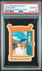 2023 POKEMON CENTER PIKACHU AWARD DELIVERY! STICKER CHARIZARD PSA 10