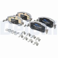 Delphi BremsbeläGe Bremsbelagsatz Scheibenbremse FüR Fiat 500E 332