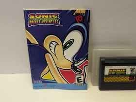 Sonic The Hedgehog Pocket Adventure (Neo Geo Pocket, 1999) CART+MANUAL NICE! 